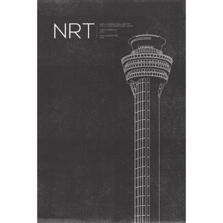 NRT Tower // Tokyo (Print 18"L x 12"W)