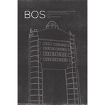 BOS Tower // Boston (Print 18"L x 12"W)