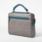 Award Collection Briefcase // Small (Grey + Blue)