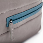 Award Collection Briefcase // Small (Grey + Blue)