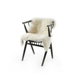 New Zealand Long Wool Sheepskin // 40" (Ivory)