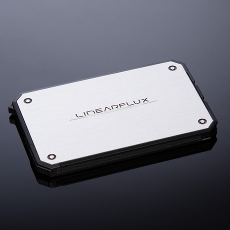 Lithium Card // Silver + Black (Apple Lightning)