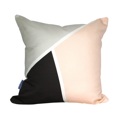 Colour Block Down Pillow