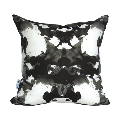 Ink Blot Down Pillow