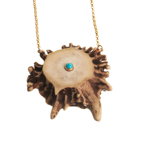 Antler Crown Necklace (without Stone)