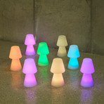 LOLA Table Lamp // Wireless + Waterproof (Small: 6.7"D X 11.8"H)