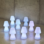 LOLA Table Lamp // Wireless + Waterproof (Small: 6.7"D X 11.8"H)