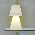 LOLA Table Lamp // Wireless + Waterproof (Small: 6.7"D X 11.8"H)