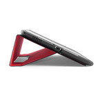 iPad Soft-Tec Pro Case // Black + Red (iPad Mini)