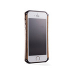 Ronin Case with Bocote Side Rails for iPhone 5 (Black)