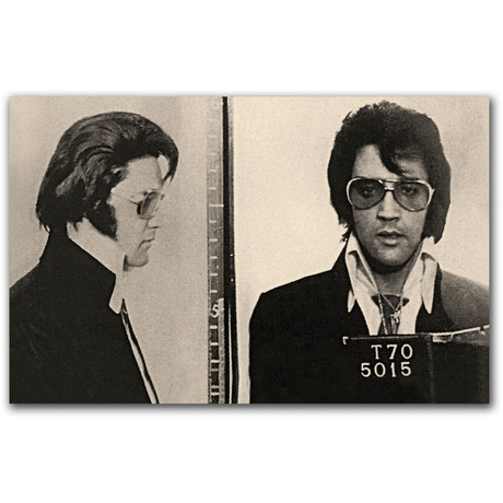 Elvis Presley (23"L x 16"W)
