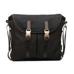 Leather Edition North To South Messenger Bag