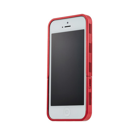 Simplism [Aluminism] Bumper style // iPhone 5/5S // Red