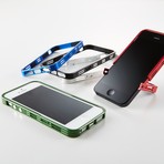 Simplism [Aluminism] Bumper style // iPhone 5/5S // Blue