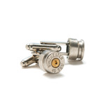 40 Caliber Winchester Cufflinks