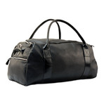 American Deerskin Oval Duffel (Black)