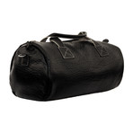 American Bison Round Duffel (Black)