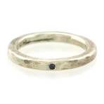 Single Sapphire Ring (Size 8)