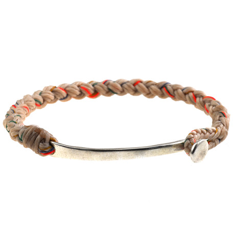 Men's Smooth Bar Bracelet (7.5"L)