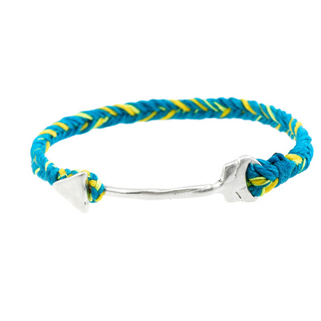 Men's Arrow Bracelet // Turquoise (7.5"L)