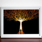 The Tree of Light (11.7"W x 8.3"L)