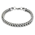 Stainless Steel Men's Franco Box Chain Bracelet