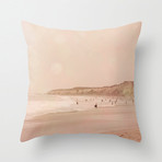Sunset Pink Bokeh Pillow Case