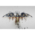 Alex Cherry // Eagles Become // Metal Art Print (12"L x 8"W x 2"H)