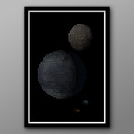 The Pixelated Universe: The Planetoid Pluto // 13"x19"