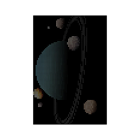 The Pixelated Universe: The Planet Uranus // 13"x19"