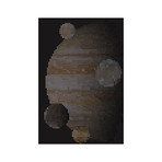 The Pixelated Universe: The Planet Jupiter // 13"x19"