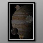 The Pixelated Universe: The Planet Jupiter // 13"x19"