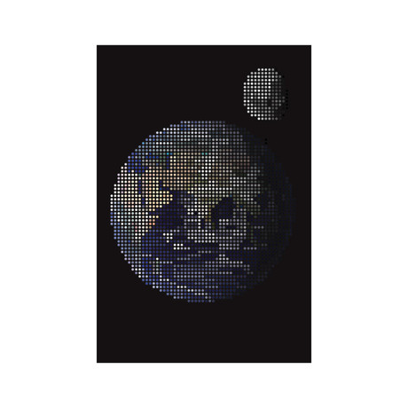 The Pixelated Universe: The Planet Earth // 13"x19"