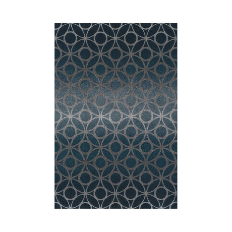 Tempo Circle Teal (3'3" x 5'1")