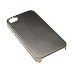 Brushed Metallic Gunmetal // iPhone 5/5s
