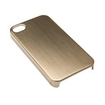 Brushed Metallic Gold // iPhone 5/5s