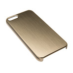 Brushed Metallic Gold // iPhone 5/5s