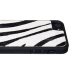 Zebra on Matte Black // iPhone 5/5s