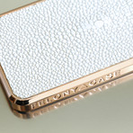 White Stingray On Rose Gold // iPhone 5/5S