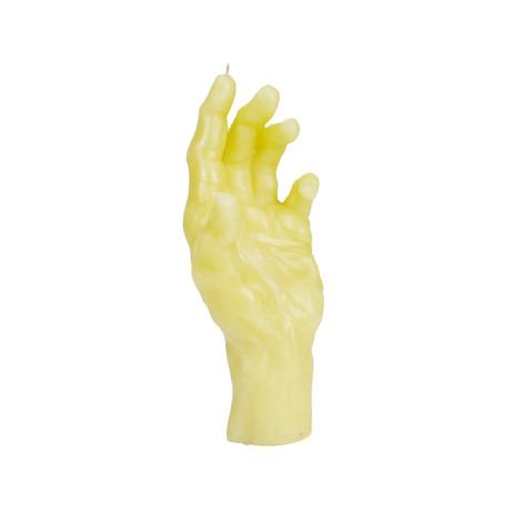 Vena Amoris "The Hand" Candle (Crème)