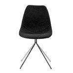 ARTIKA Wool Dining Chairs // Set of 4 Black (ARTIKA A)