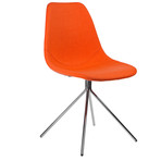 ARTIKA Wool Dining Chairs // Set of 4 Orange (ARTIKA A)