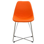 ARTIKA Wool Dining Chairs // Set of 4 Orange (ARTIKA A)