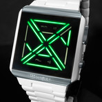Tokyoflash X Acetate Digital // Green LCD (Blue LED)
