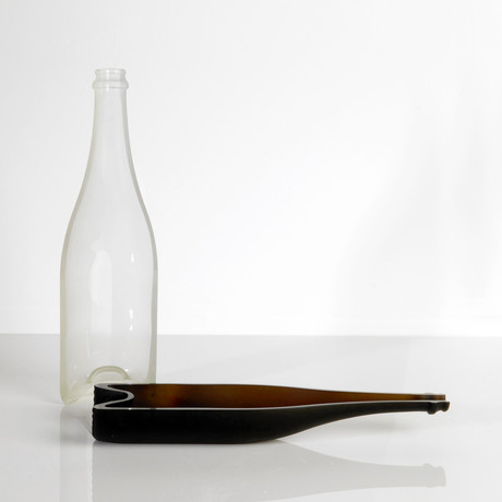 Transglass Champagne Dish (Polished)