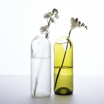 Transglass Two Hole Vase (Polished)