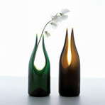 Transglass Cut Vase (Polished)