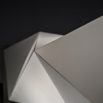 Diamond Floor Lamp // White (Large)