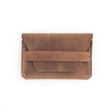 Flap Wallets (Light Brown)