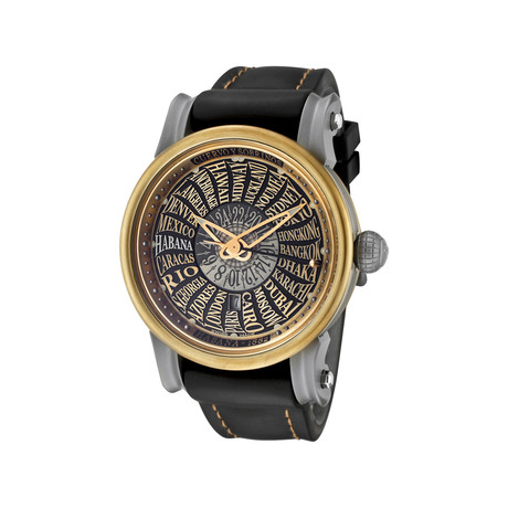 Torpedo Pirata Horas del Mundo Automatic // 3052.5HDM